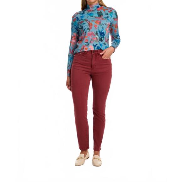 FDJ Denim - NEW FDJ suzanne straight leg denim in rust red